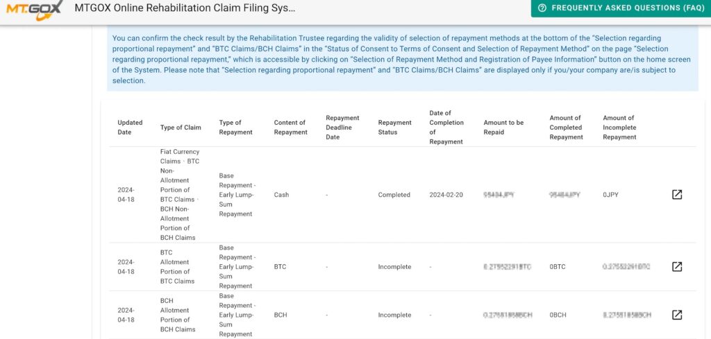 Mt. Gox ввів значні оновлення щодо процесу повернення коштів