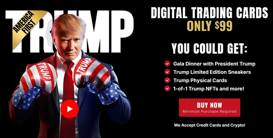 Торгові картки NFT Трампа