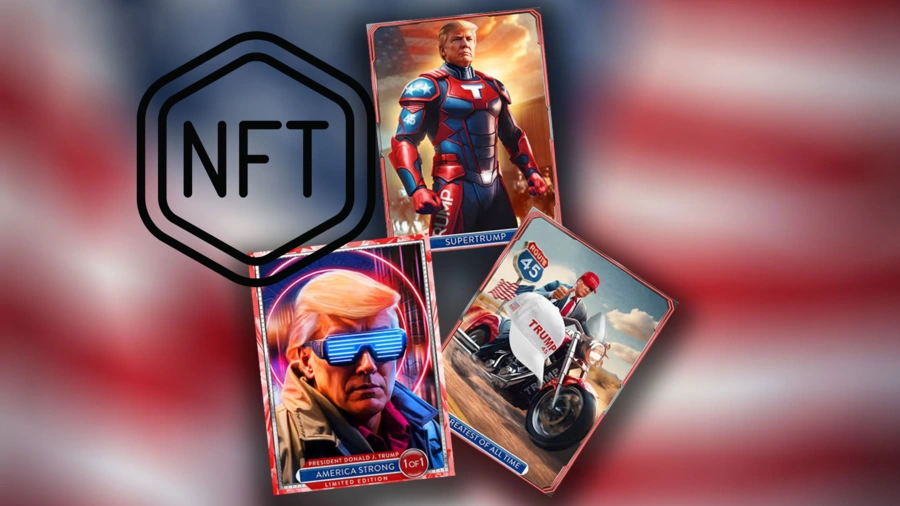 Нова колекція NFT Трампа заробила 2 мільйони доларів.