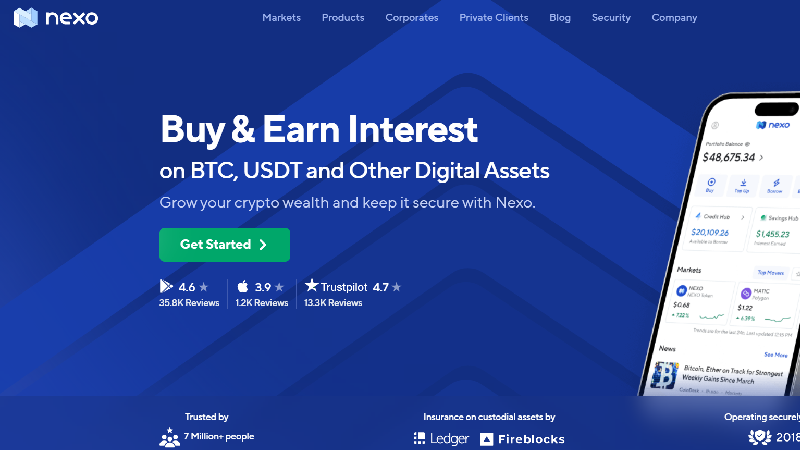 Nexo Crypto Wallet