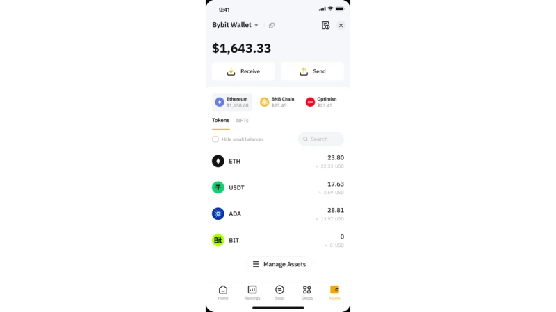 Bybit Web3 Гаманець1