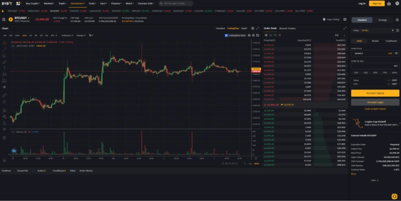 Купівля та продаж на Bybit